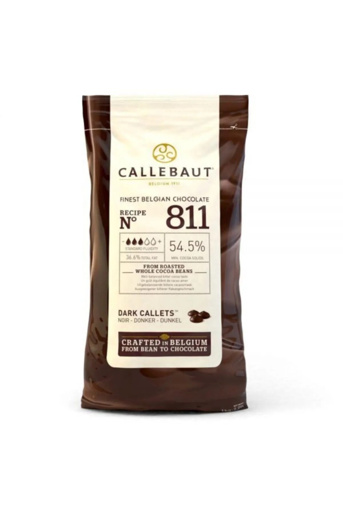 Callebaut Bitter Damla Çikolata (811) 10 KG