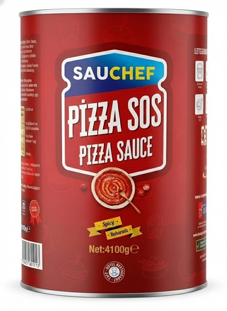 Sauchef Pizza Sos 4100 G 