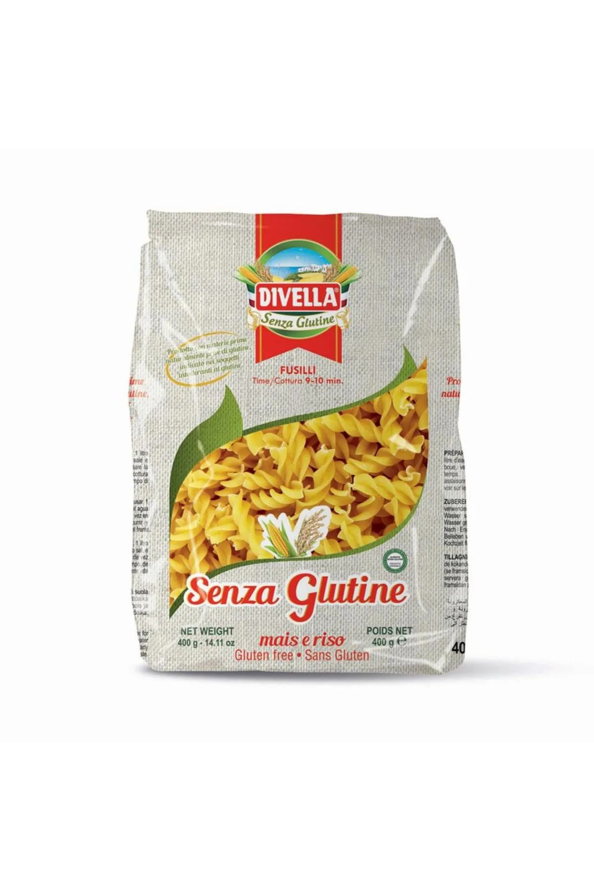 Divella Glutensiz Makarna Burgu Fusulli 400 G