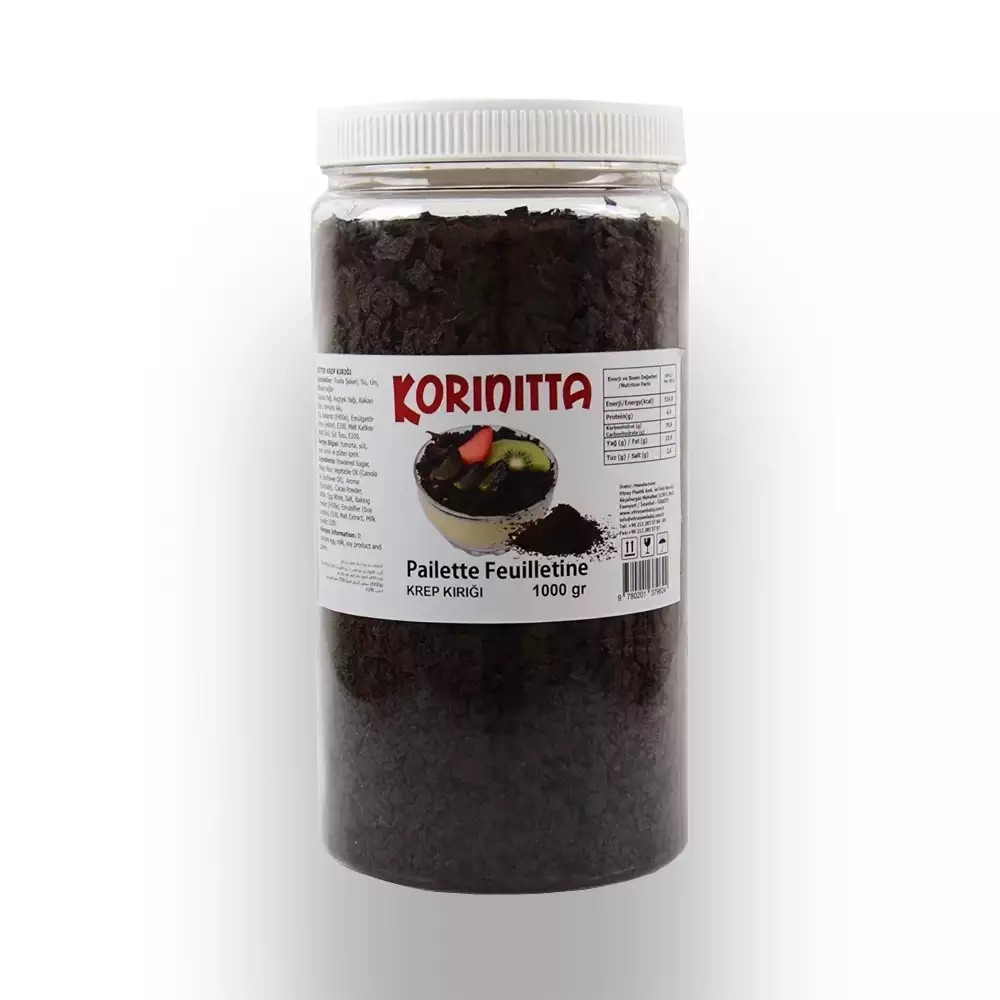 Korinitta Krep Kırığı Kakaolu Pailleté Feuilletine 750 G