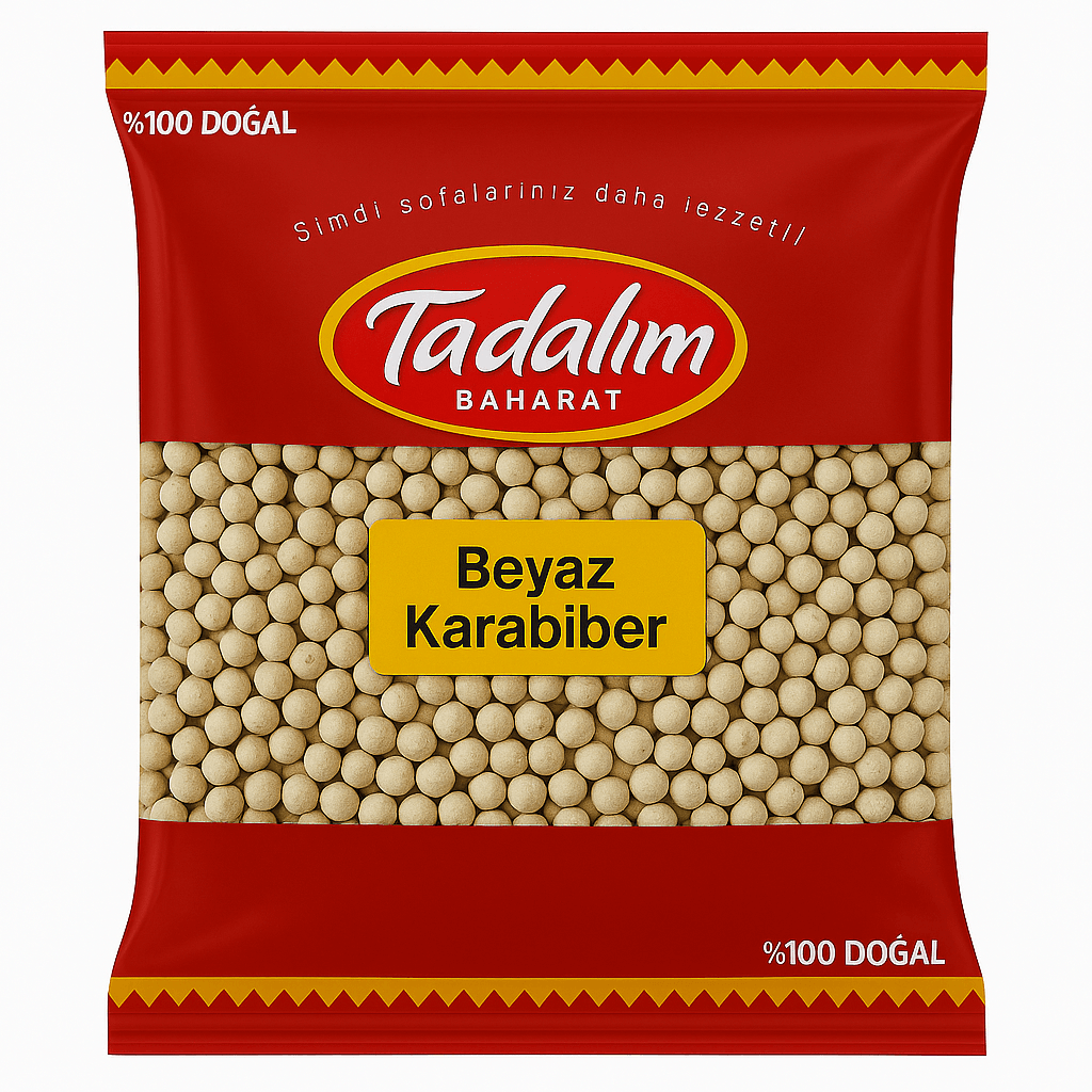 Tadalım Tane Karabiber Beyaz 1 KG 