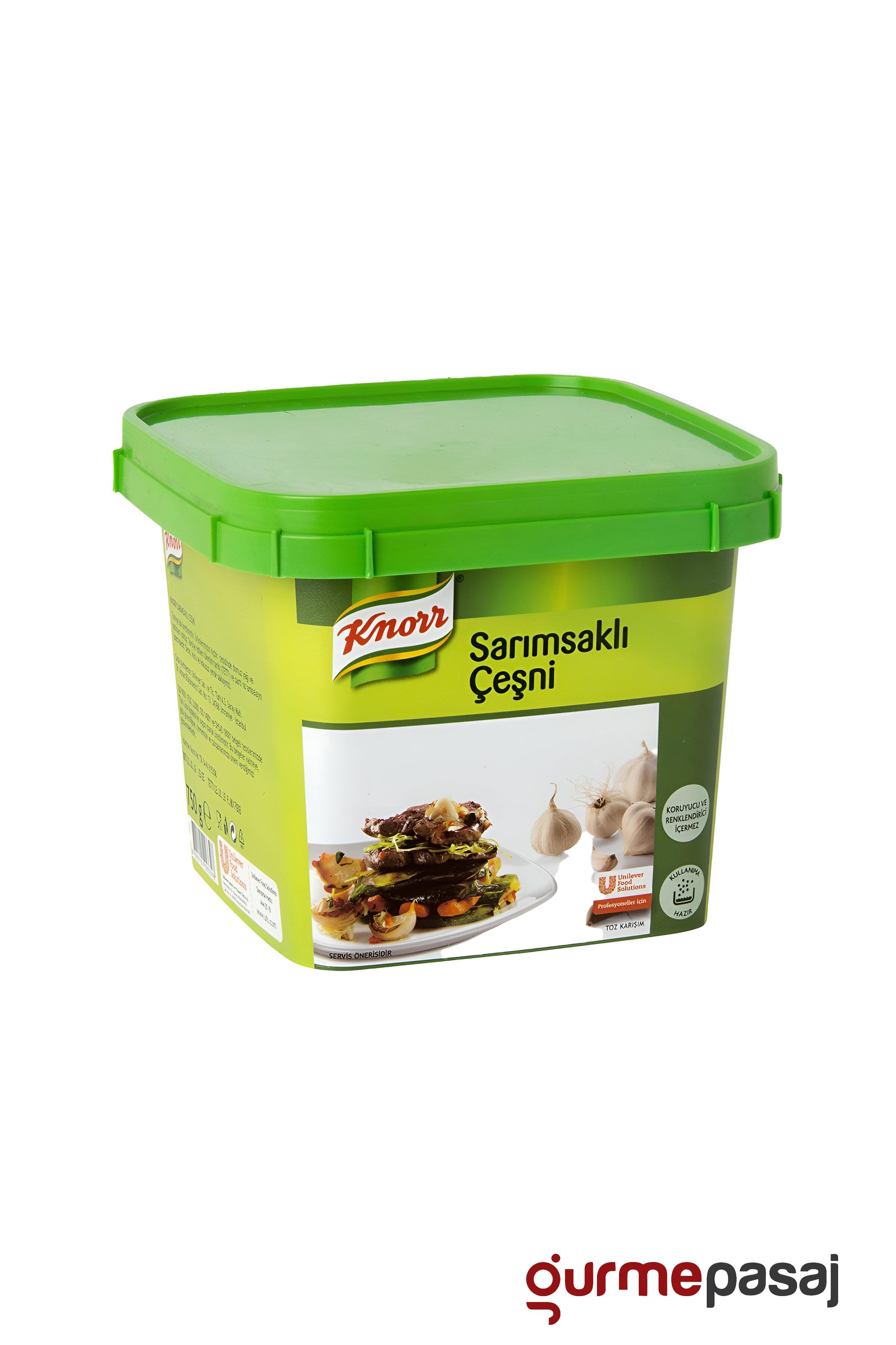 Knorr Sarımsaklı Çeşni 750 G x 6 Adet