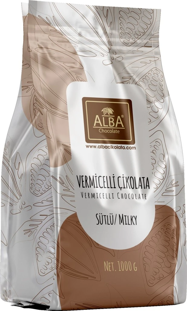 Alba Sütlü Vermicelli Kokolin 1 KG 