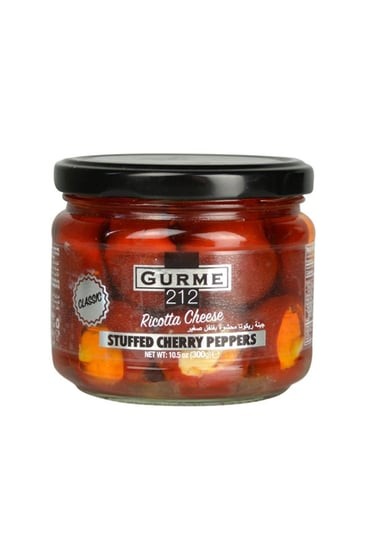 Gurme 212 Peynir Dolgulu Kiraz Biberi 300 G