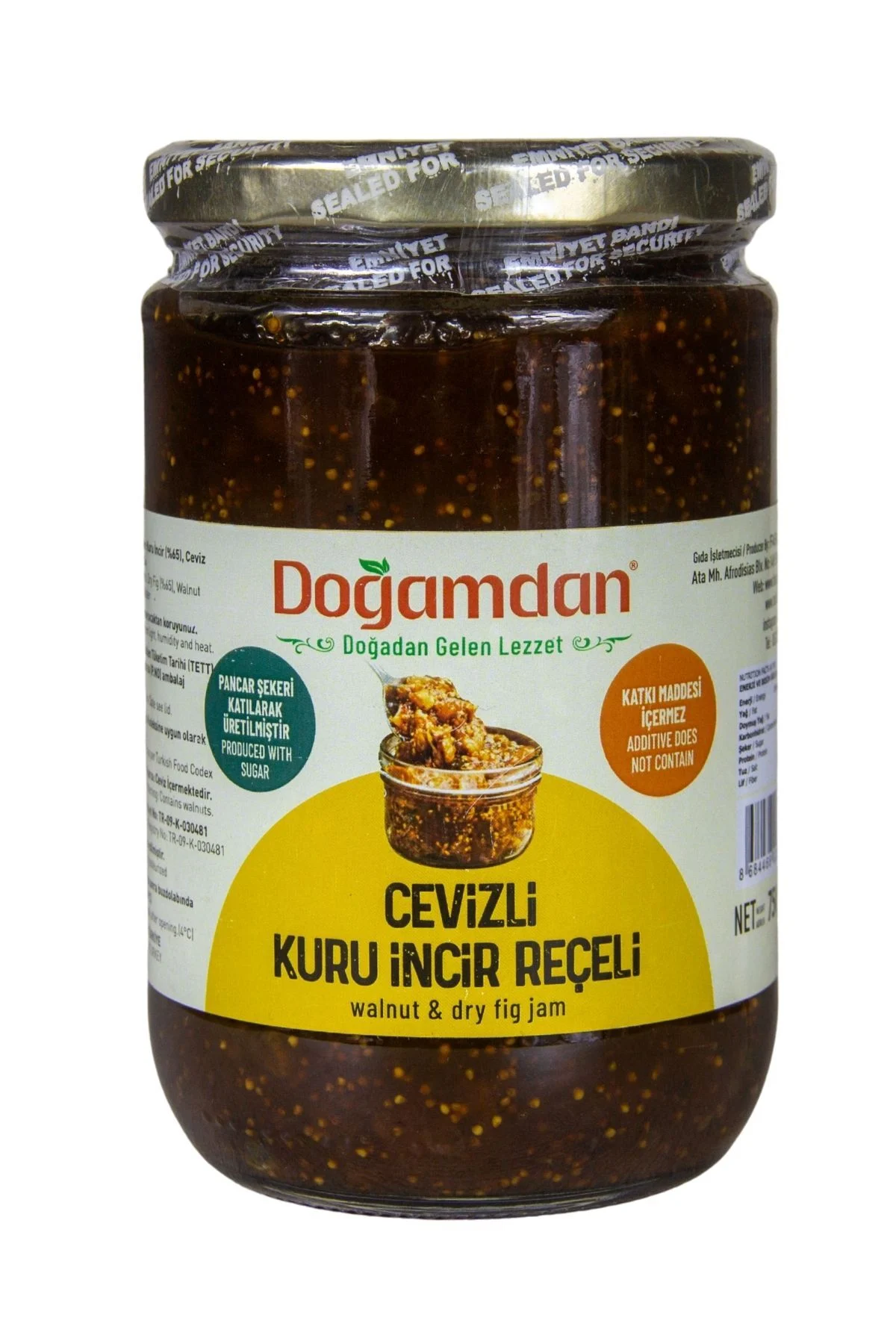 Doğamdan Cevizli Kuru İncir Tatlısı (İncir Dolması) 500 G 