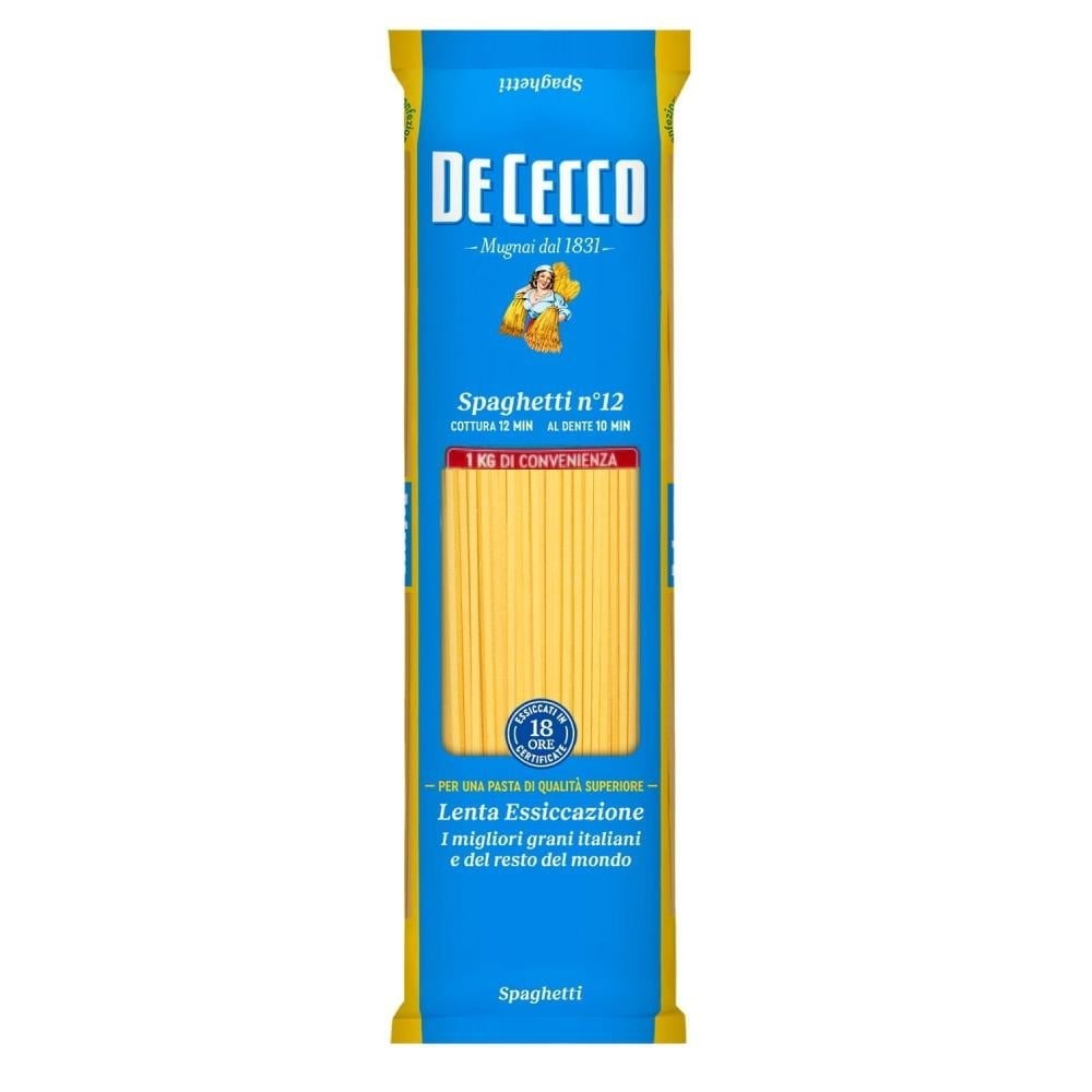 De Cecco Spaghetti Makarna No:12 