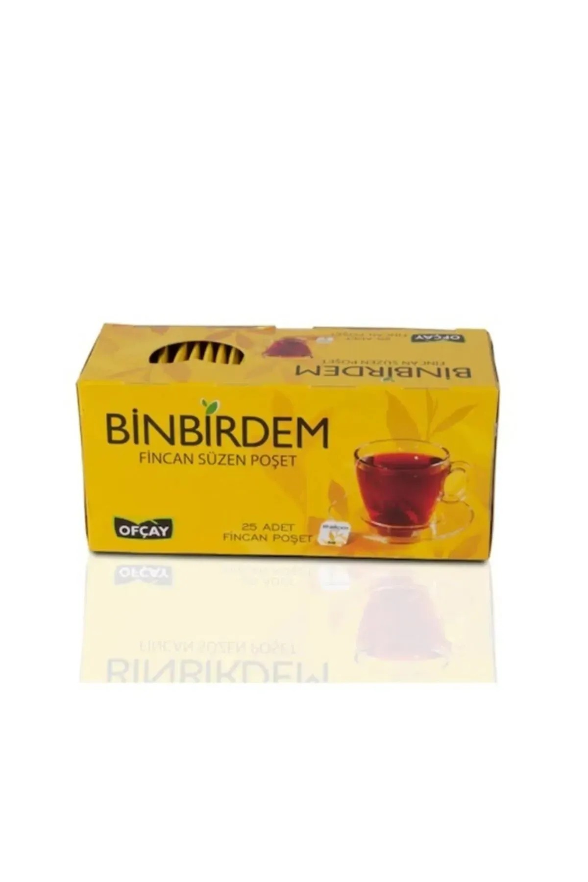 Ofçay Binbirdem Bardak Poşet Çay Zarflı 2 GR 25'li x 24 Paket