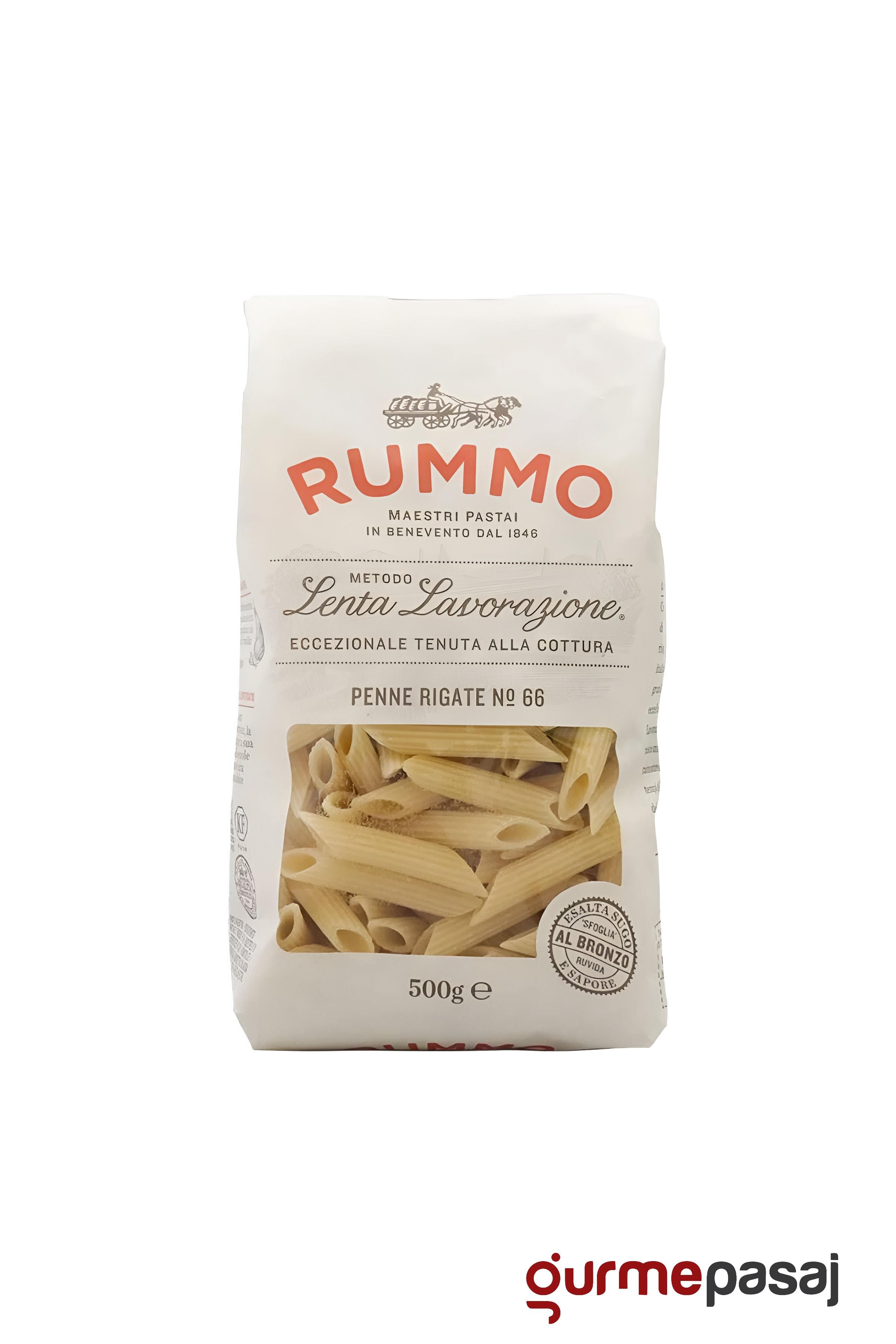 Rummo Penne Rigate No:66 Kalem Makarna 500 G