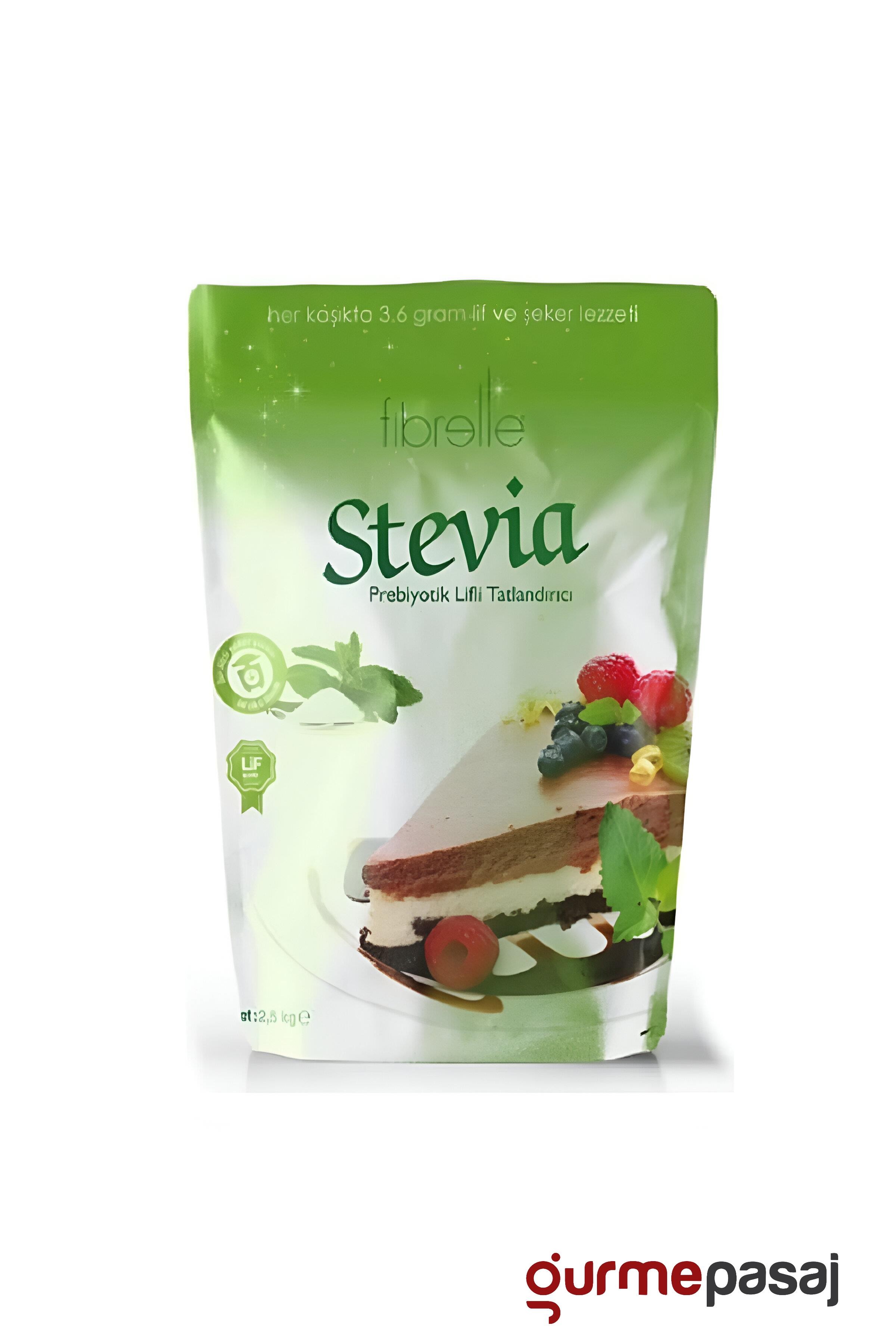 Fibrelle Prebiyotik Lifli Stevia Toz Tatlandırıcı 2.5 KG