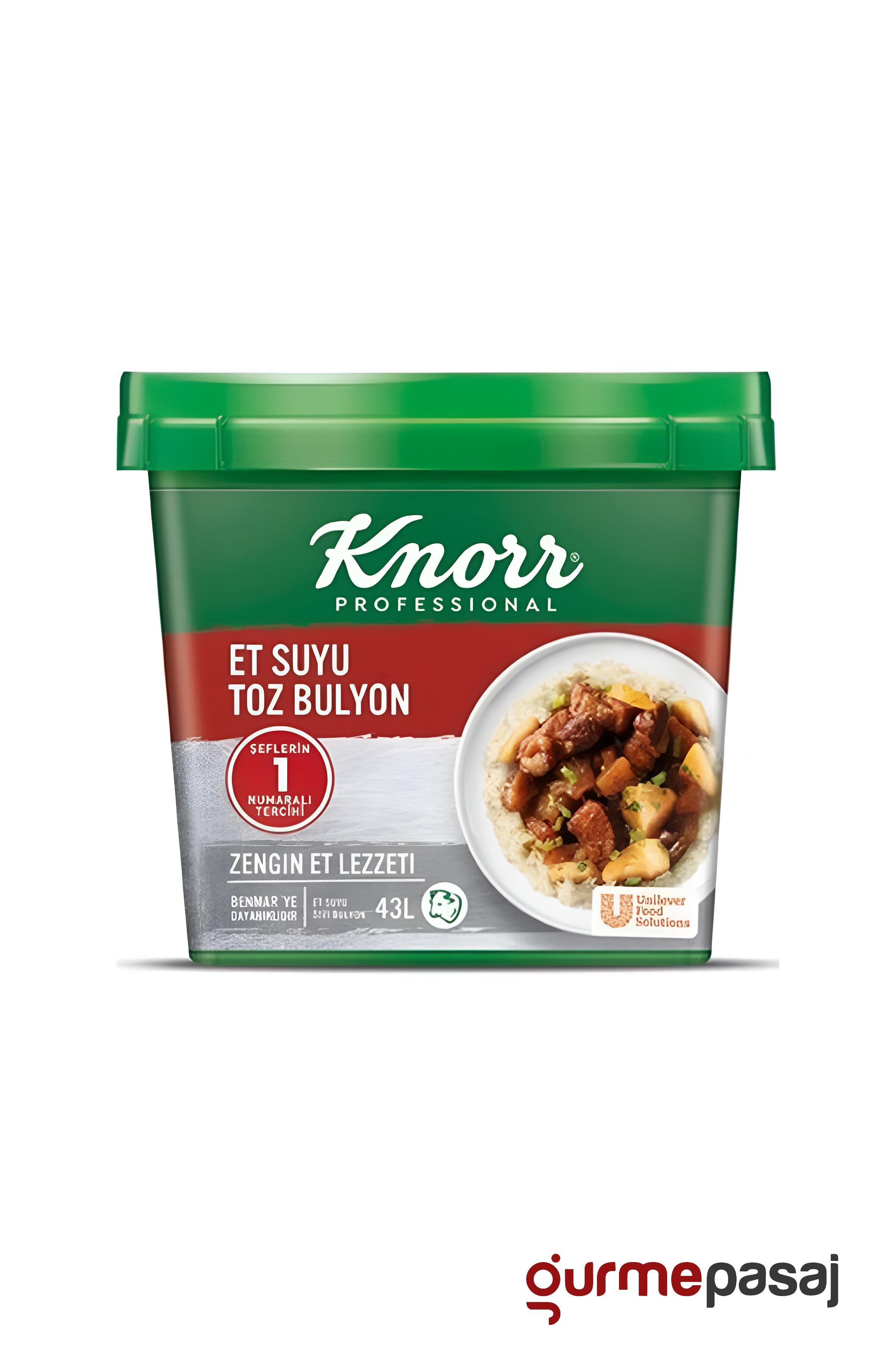 Knorr Et Suyu Toz Bulyon 750 G x 6 Adet (Koli)