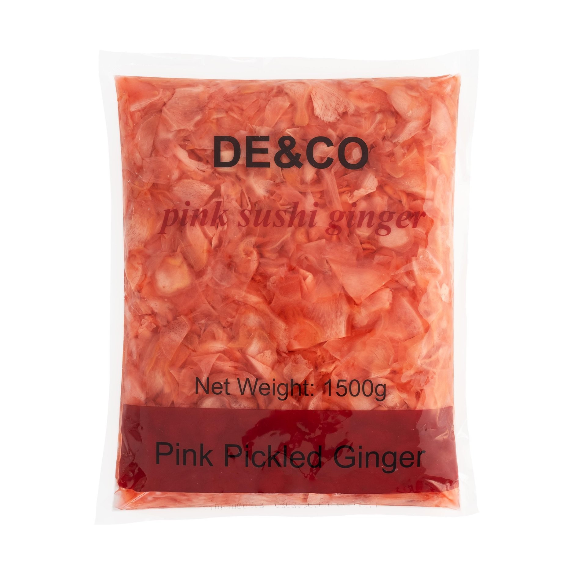 De&Co Pembe Zencefil Turşusu 1500 G 