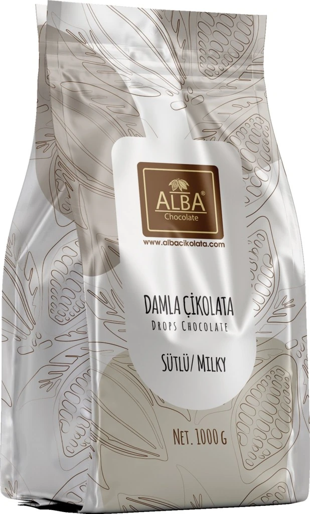 Alba Sütlü Damla Kokolin 1 KG 
