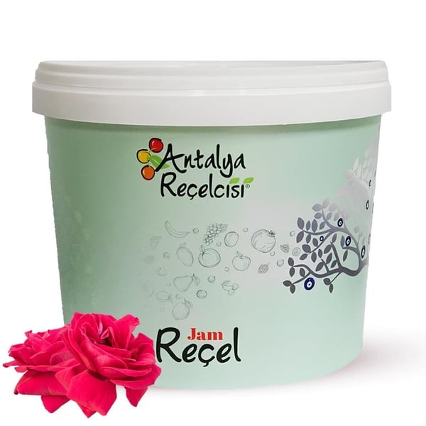 Antalya Reçelcisi Gül Reçeli 5 KG 