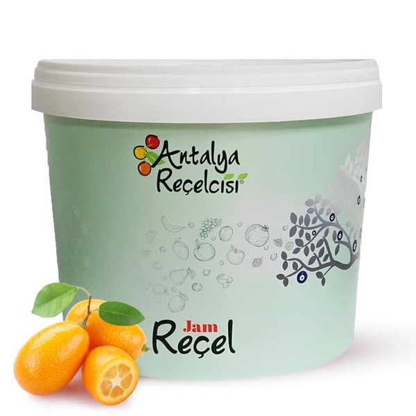 Antalya Reçelcisi Kamkat Reçeli 5 KG 