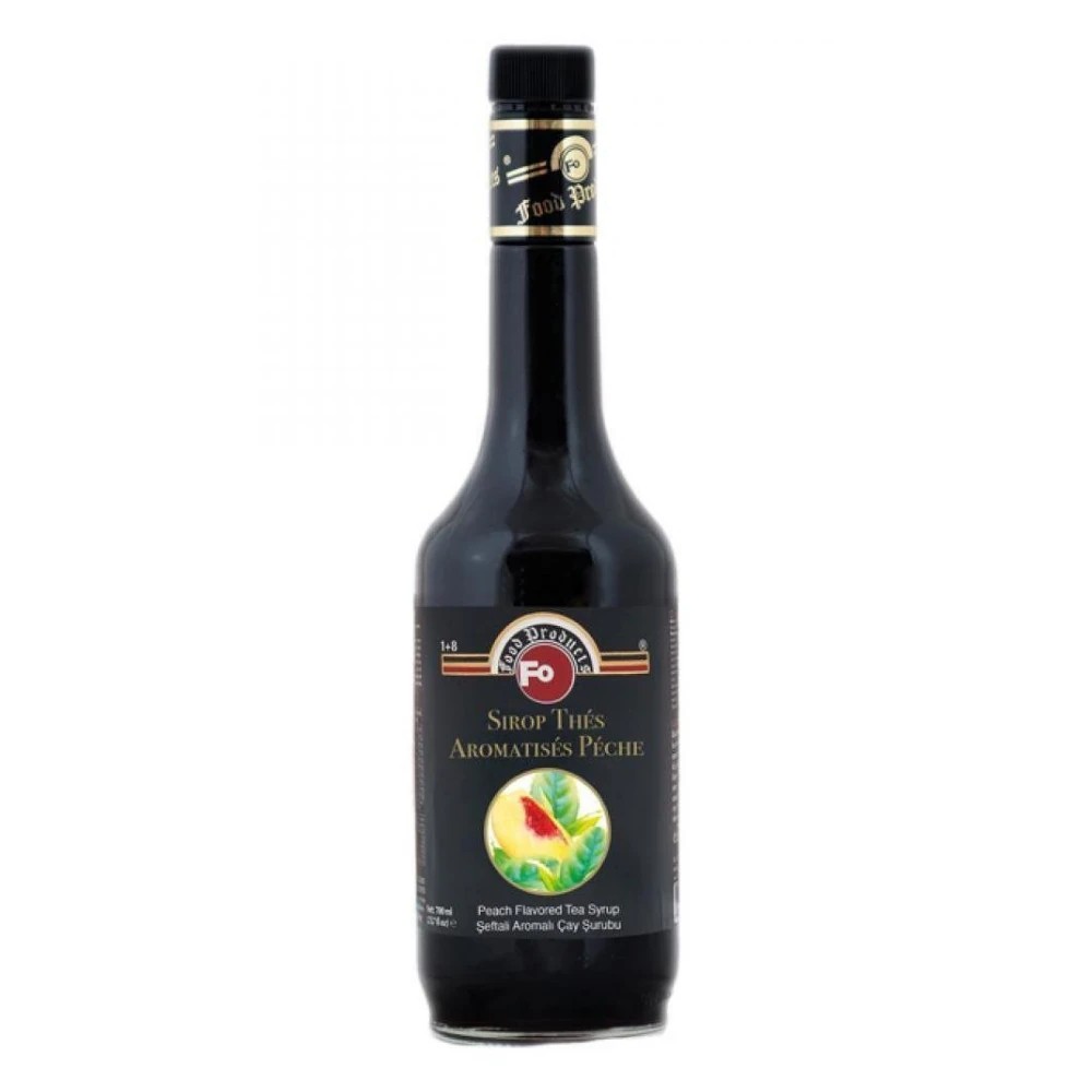 Fo Şeftali Aromalı Çay Şurubu 700 ML