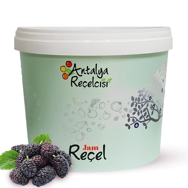 Antalya Reçelcisi Karadut Reçeli 5 KG