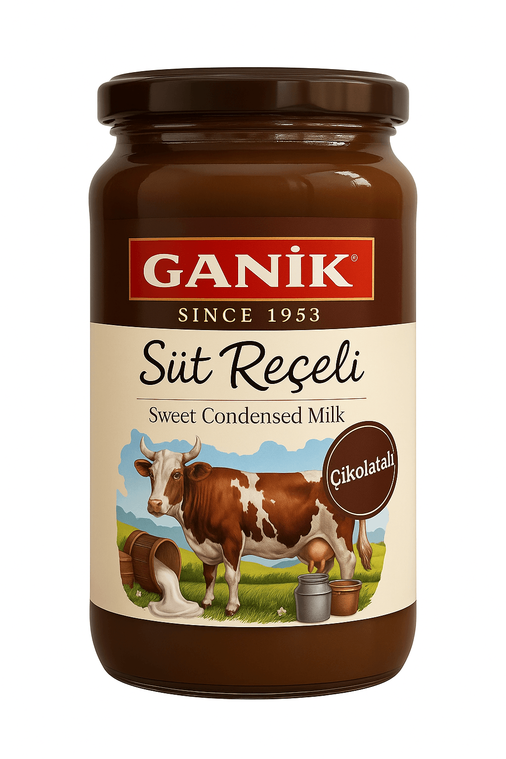 Ganik Süt Reçeli Çikolatalı 270 G 