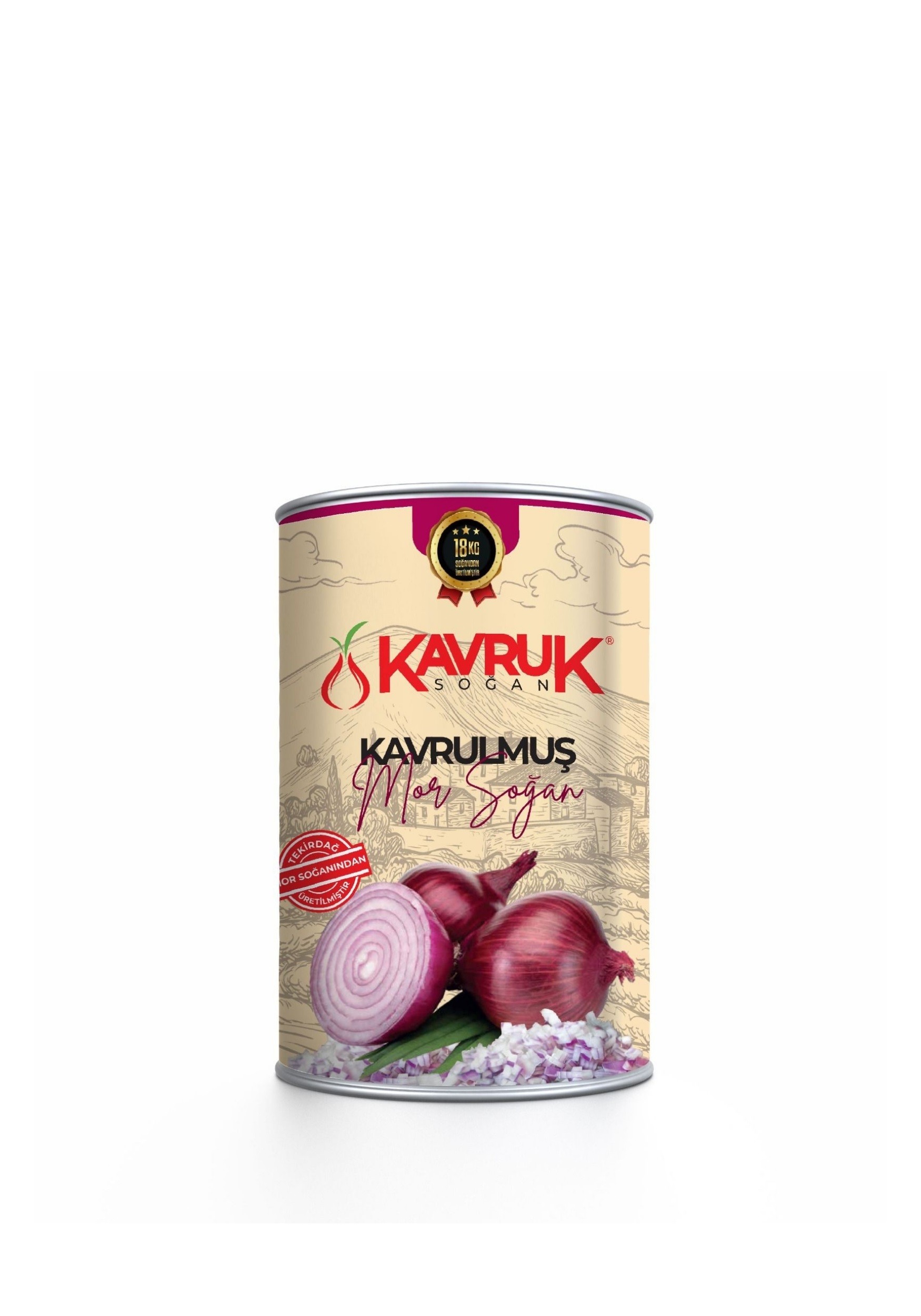 Kavruk Kavrulmuş Mor Soğan 5 KG 