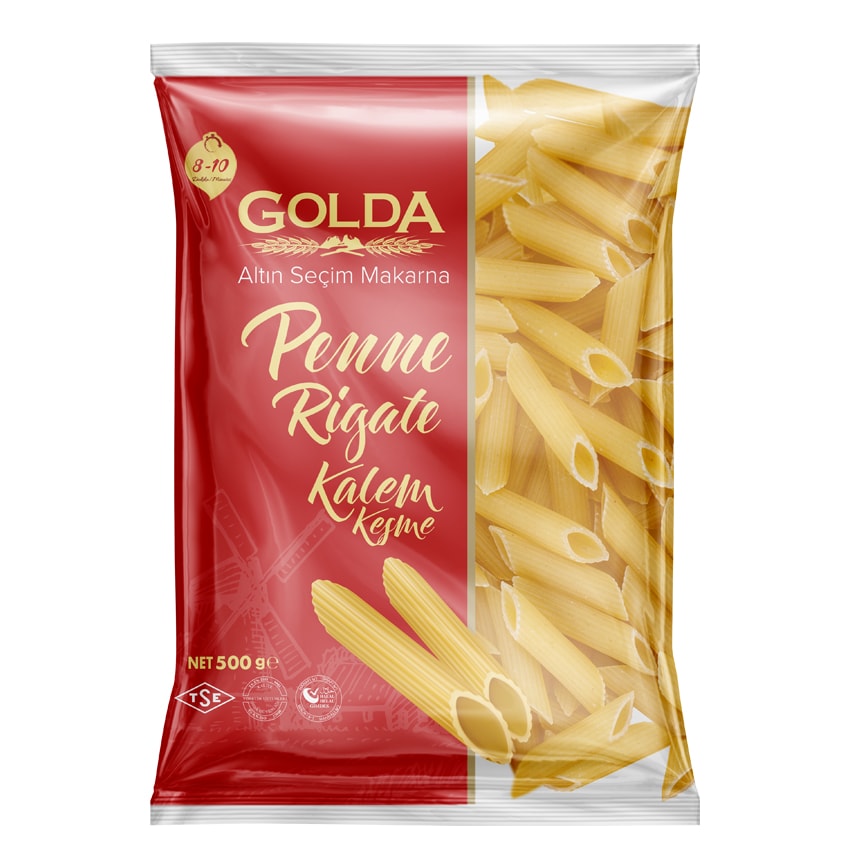 Golda Kalem Makarna 500 G x 20 Adet (Koli)