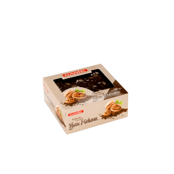 Ganik Kakaolu Cevizli Yaz Helvası 500 G 
