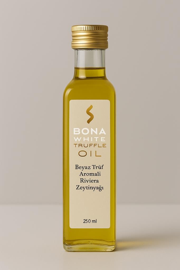 Bona Beyaz Trüf Aromalı Riviera Zeytinyağı 250 ML  
