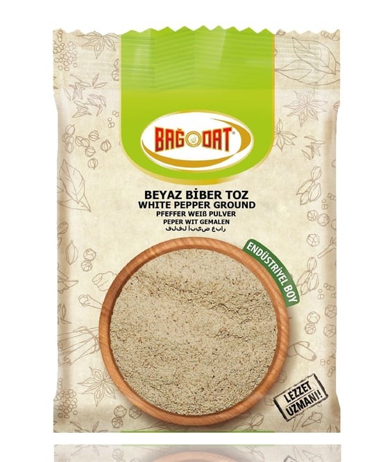Bağdat Baharat Beyaz Biber Toz 500 G 
