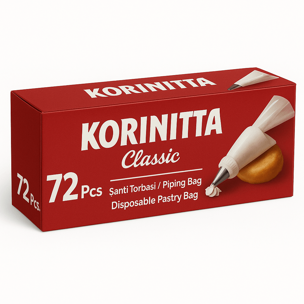 Korinitta Krema ve Şanti Sıkma Torbası 72'li 