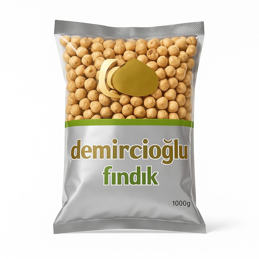 Demircioğlu Bütün Kavrulmuş Fındık 1 KG 