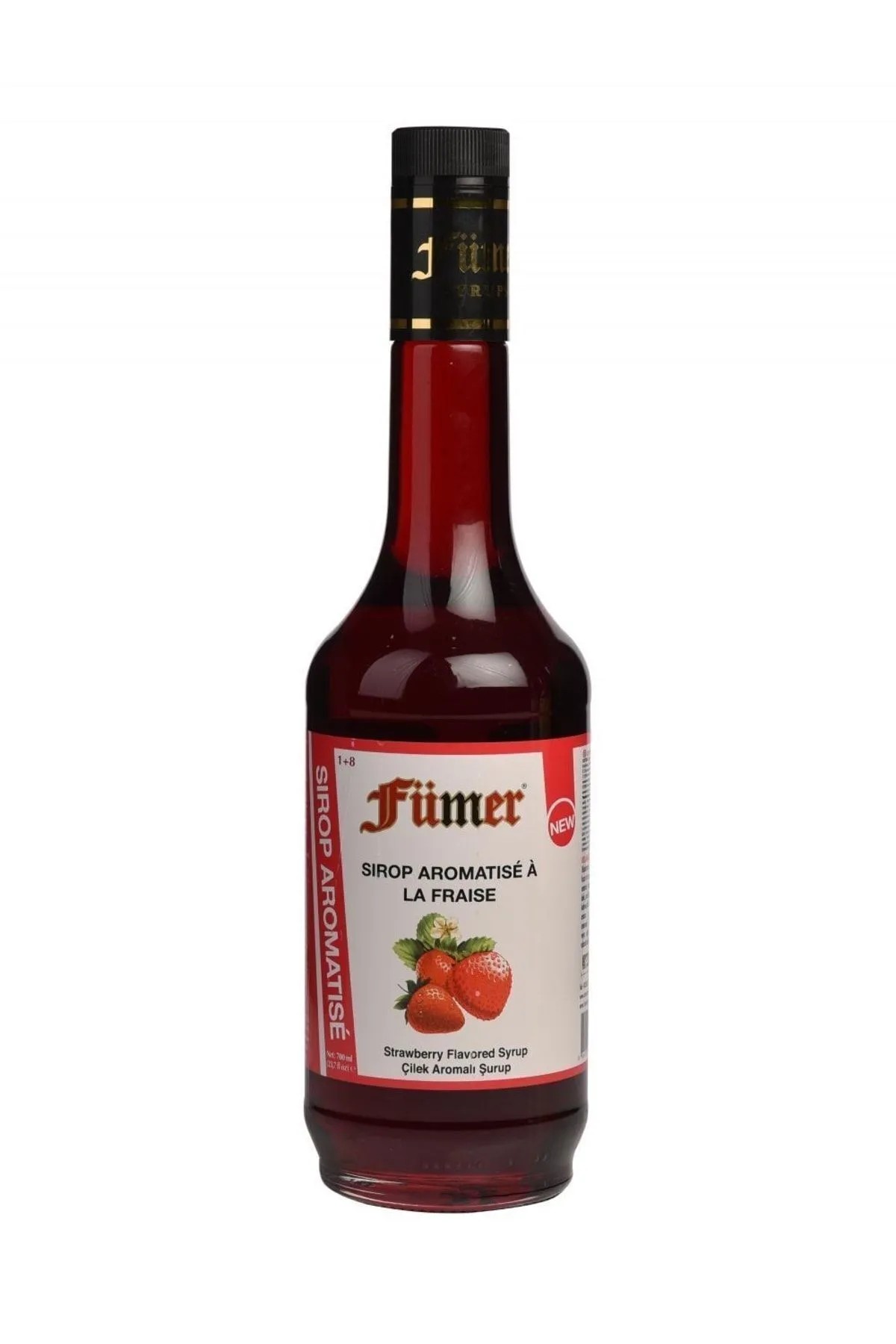 Fümer Çilek Aromalı Kokteyl Şurubu 700 ML