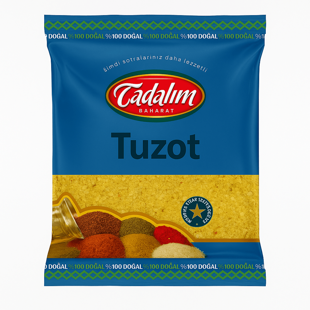 Tadalım Tuzot Sebzeli Çeşni 1 KG 