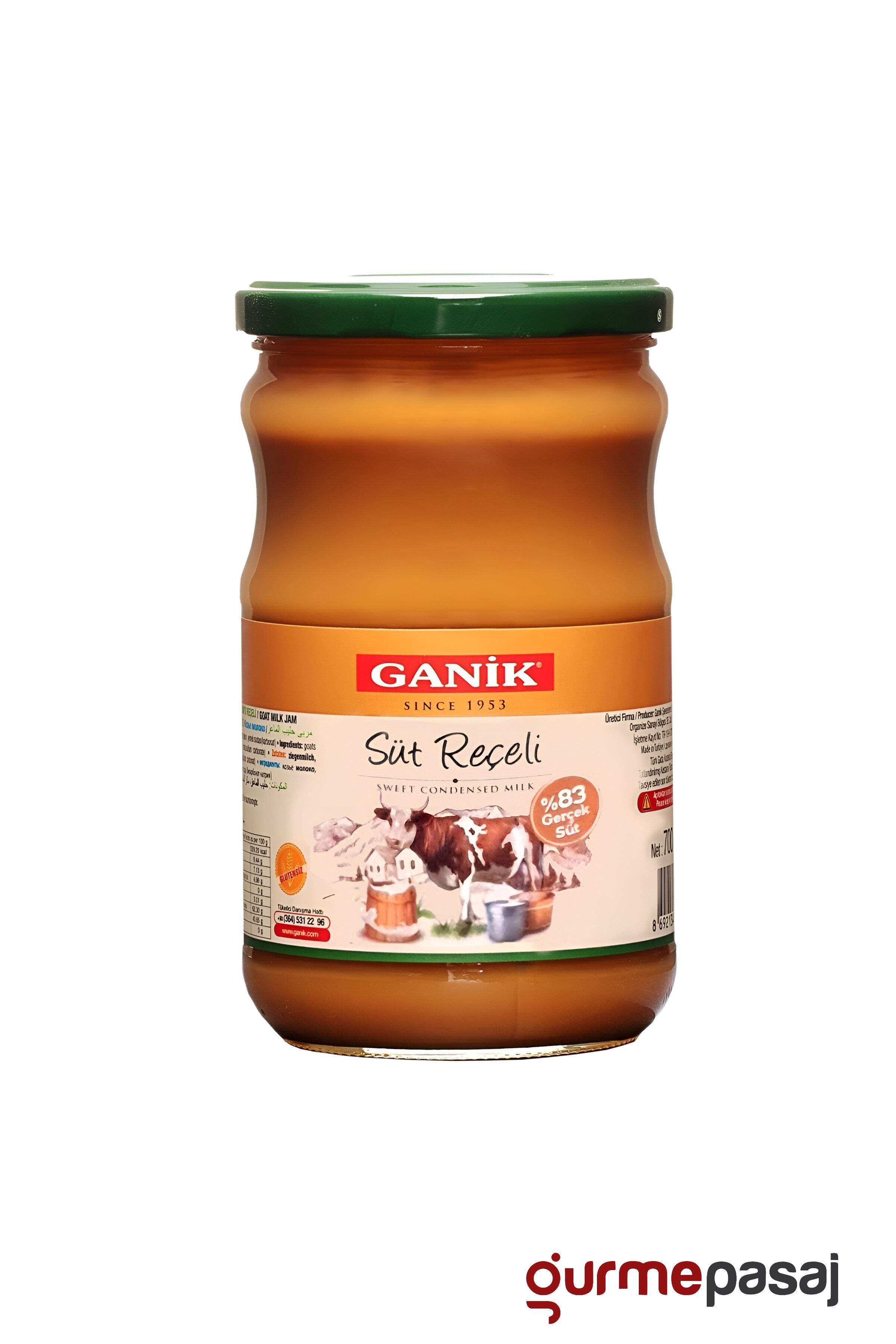 Ganik Süt Reçeli 700 G