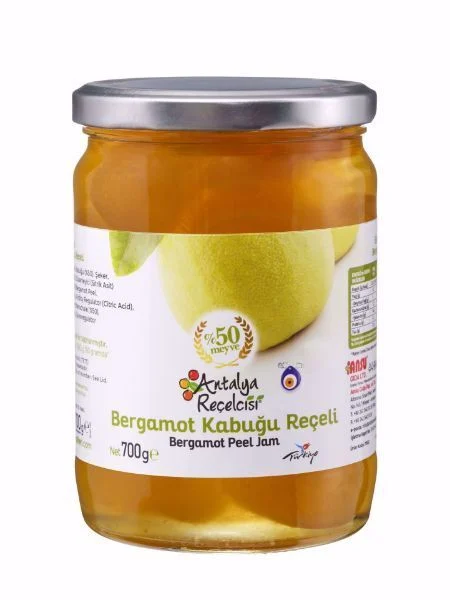 Antalya Reçelcisi Bergamot Kabuğu Reçeli 700 G