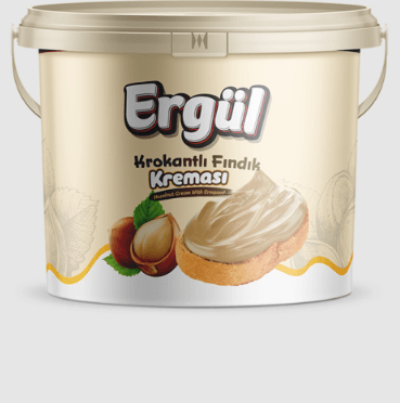 Ergül Krokantlı Fındık Kreması 5 KG 