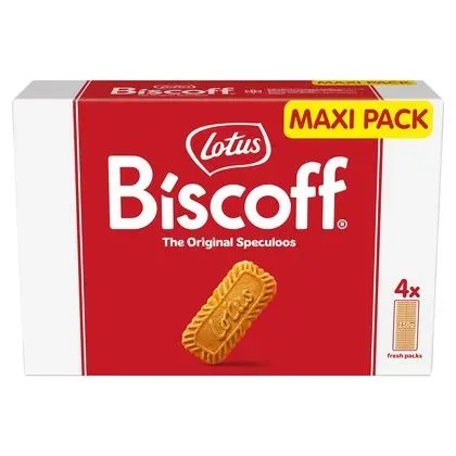 Lotus Biscoff Karamelize Bisküvi 250 G x 4 Adet Maxi Pack