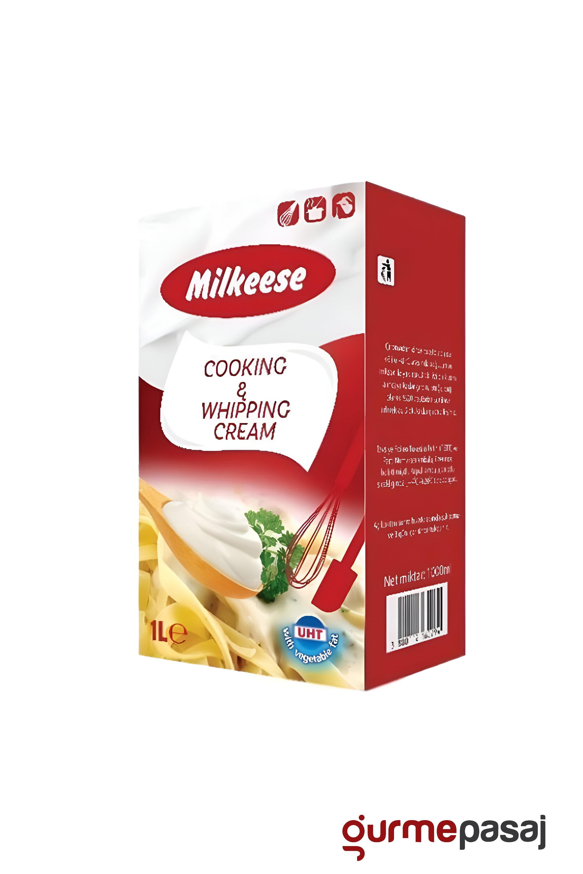 Milkeese Krema Yemeklik 1 KG x 12 Adet (Koli)