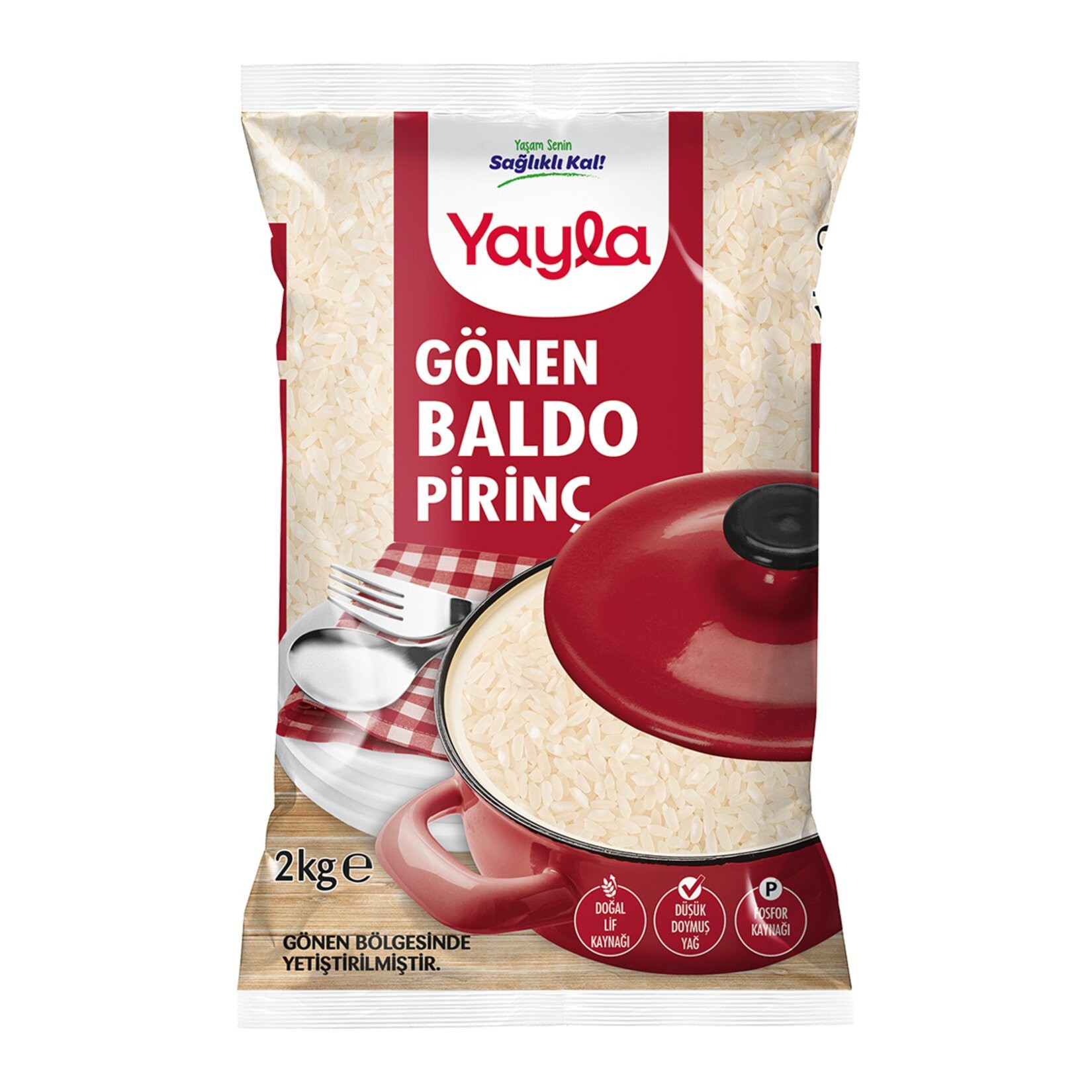 Yayla Baldo Pirinç Gönen 2 KG 