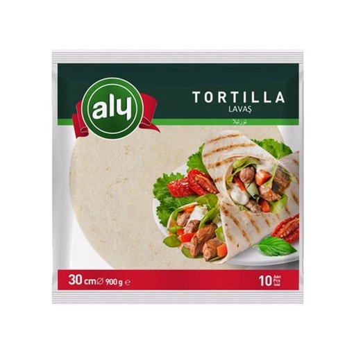 Aly Tortilla Lavaş 30 Cm 18'li 1620 Gr x 6 Paket