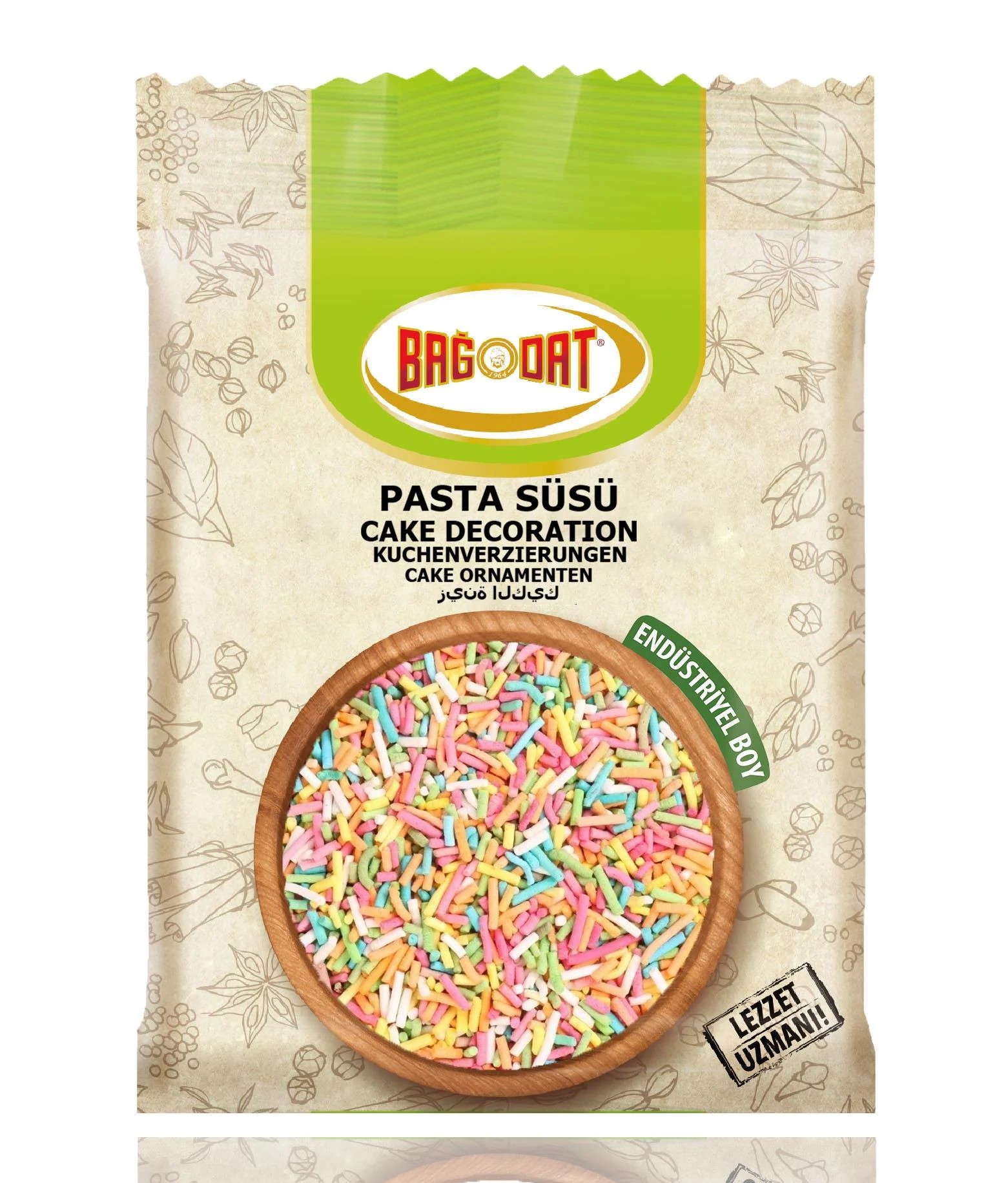 Bağdat Pasta Süsü 1 KG 