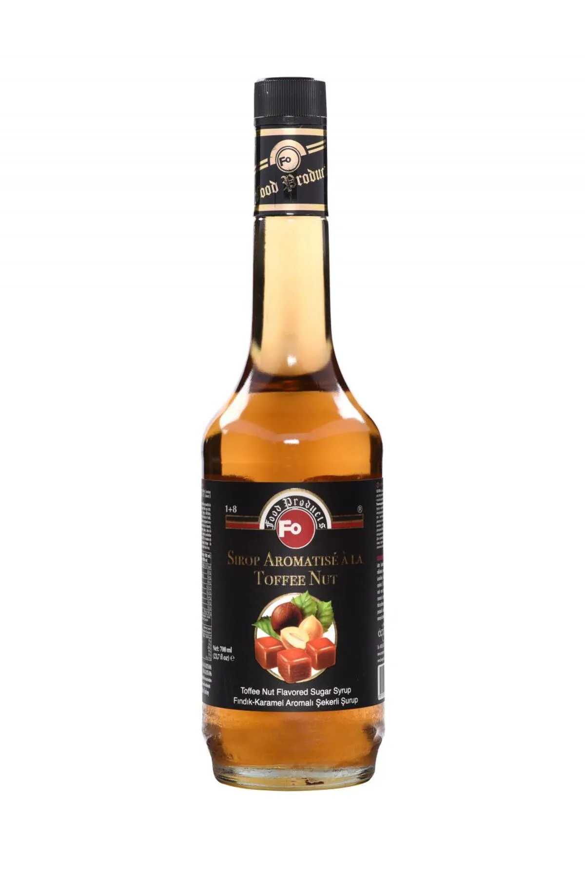 Fo Fındık Karamel (Toffee Nut) Aromalı Kokteyl Şurubu 700 ML