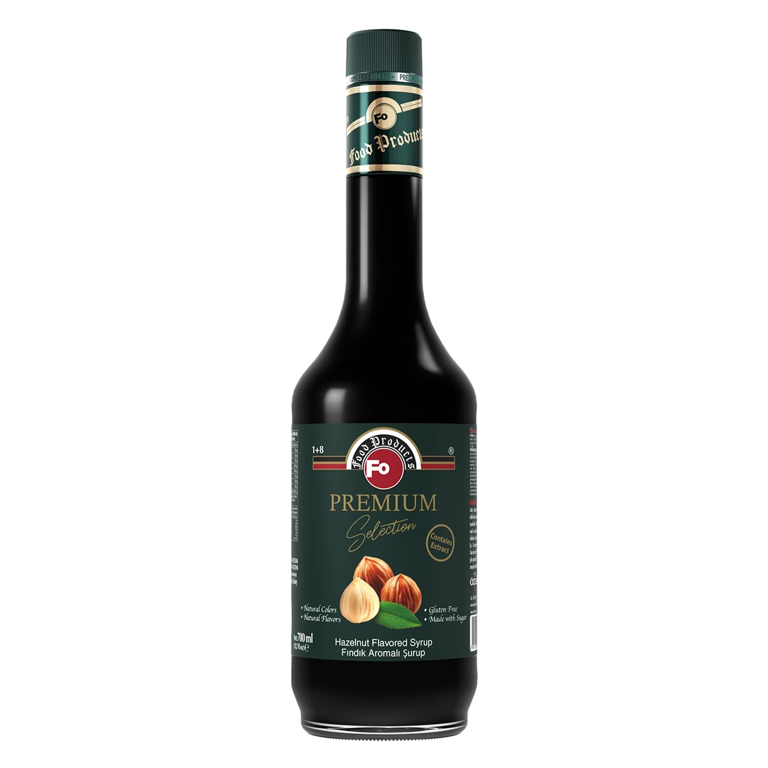 Fo Premium Fındık Aromalı Şurup 700 ML