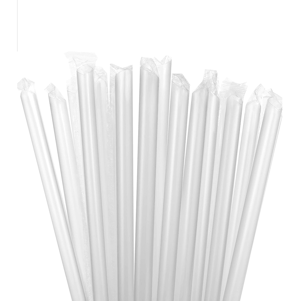 Dolphin Bubble Tea Pipet 12 Mm 22 Cm Şeffaf 50 Adet