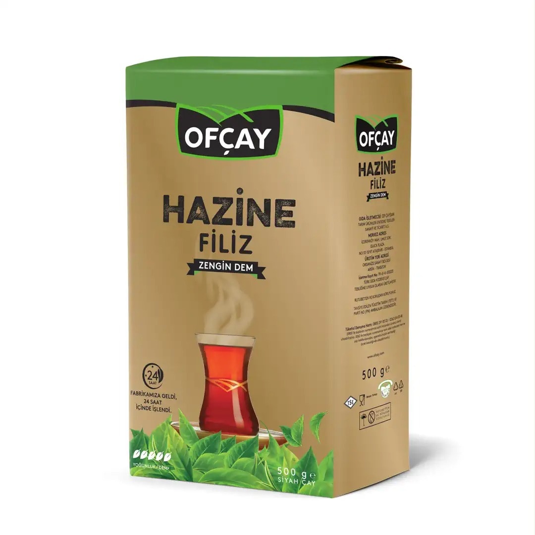 Ofçay Hazine Siyah Dökme Çay 1 KG