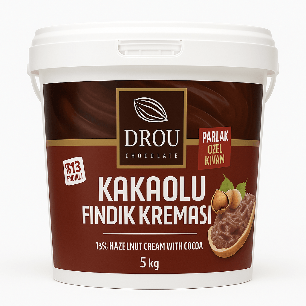 Drou Kakaolu Fındık Kreması 5 KG 