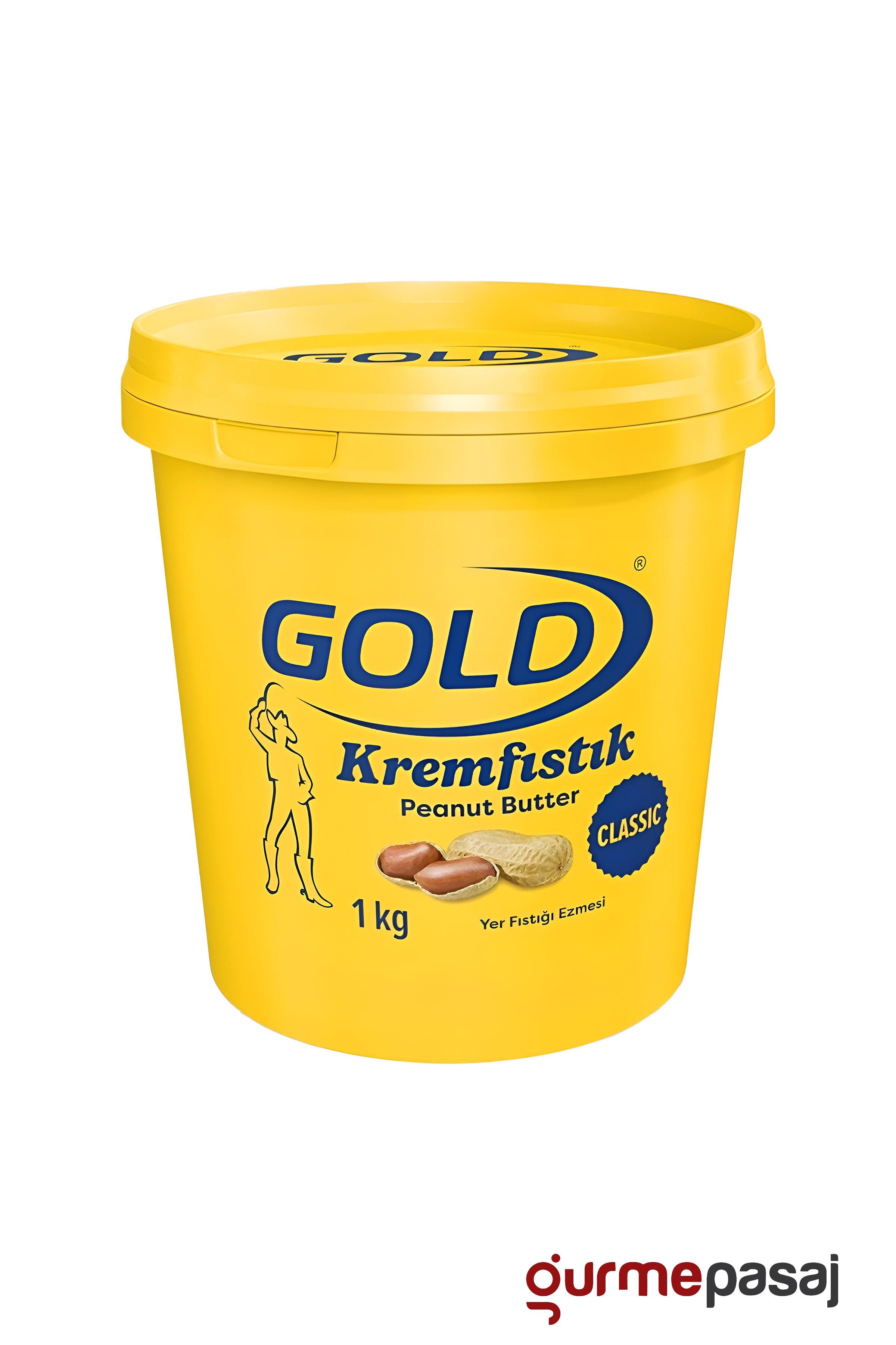 Polmak Gold Krem Fıstık Yer Fıstığı Ezmesi 1 KG