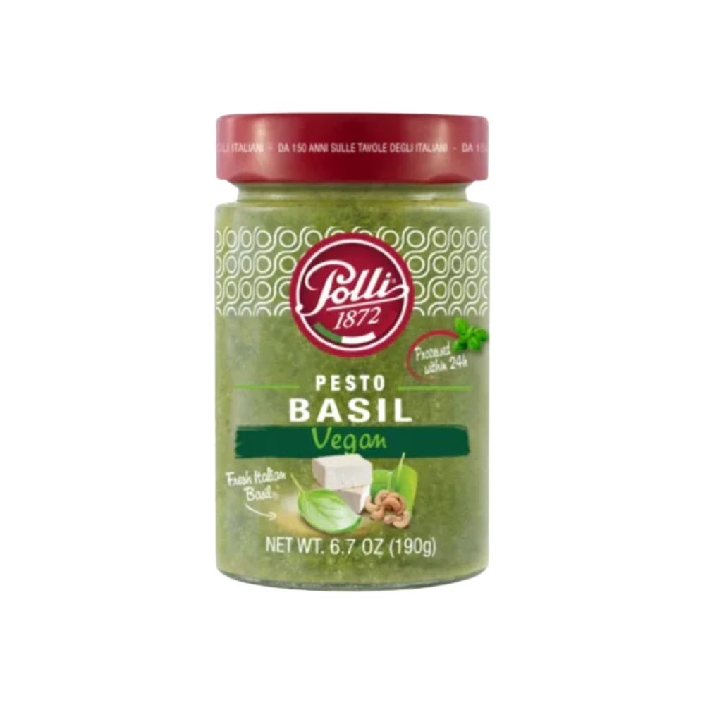 Polli Pesto Fesleğen Sosu Vegan 190 G 