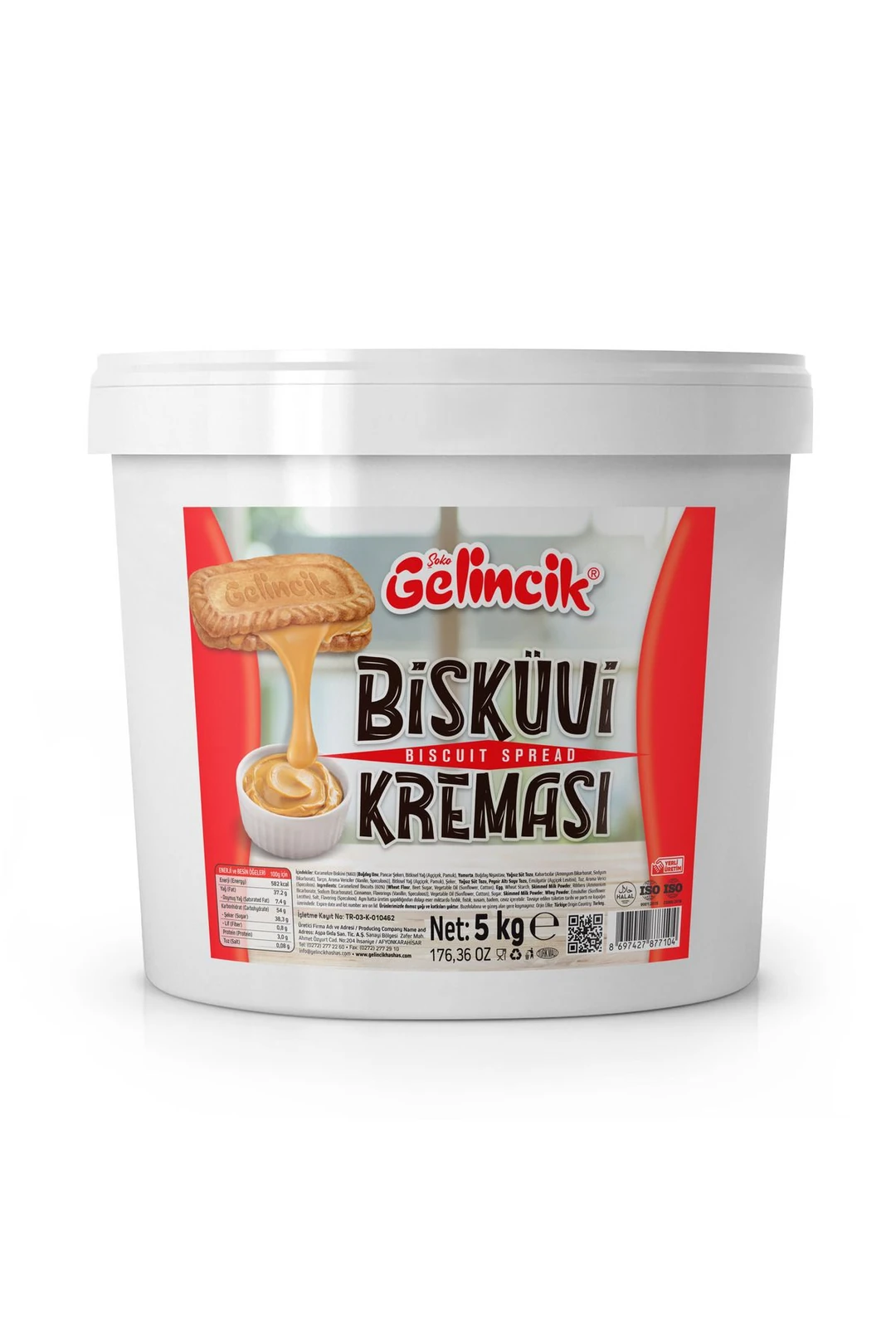 Gelincik Bisküvi Kreması 5 KG 