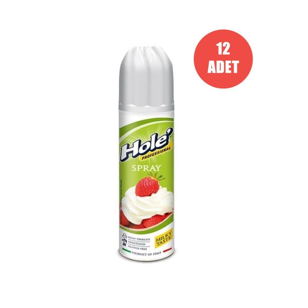 Hole Krem Şanti Sprey 250 G x 12 Adet (Koli)