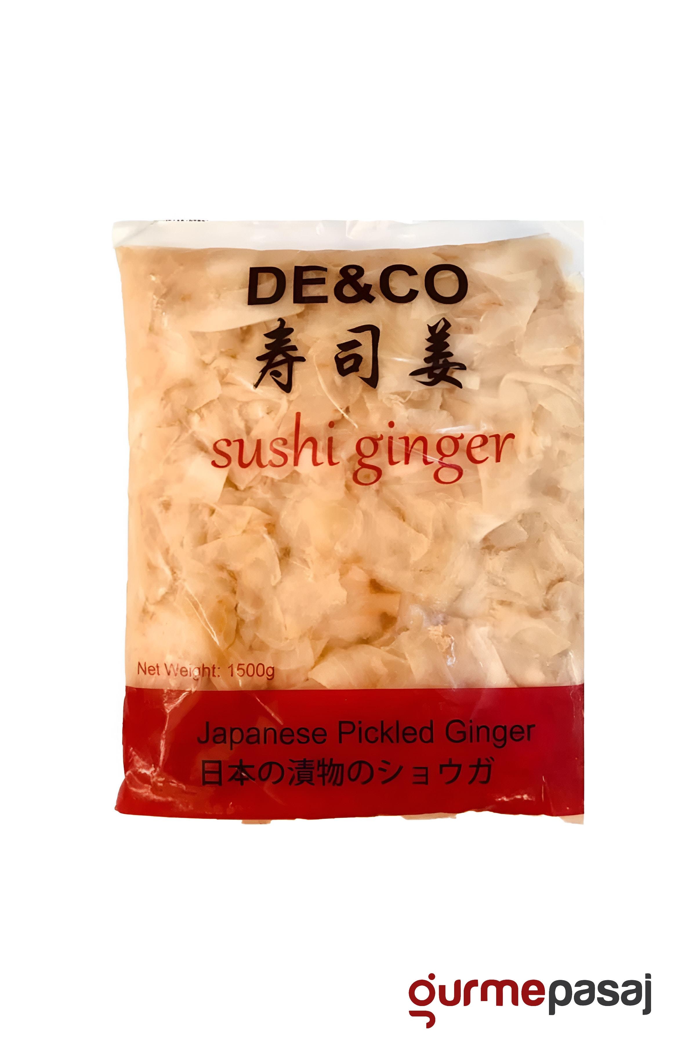 De&Co Zencefil Turşusu Sushi Pickled Ginger 1500 G