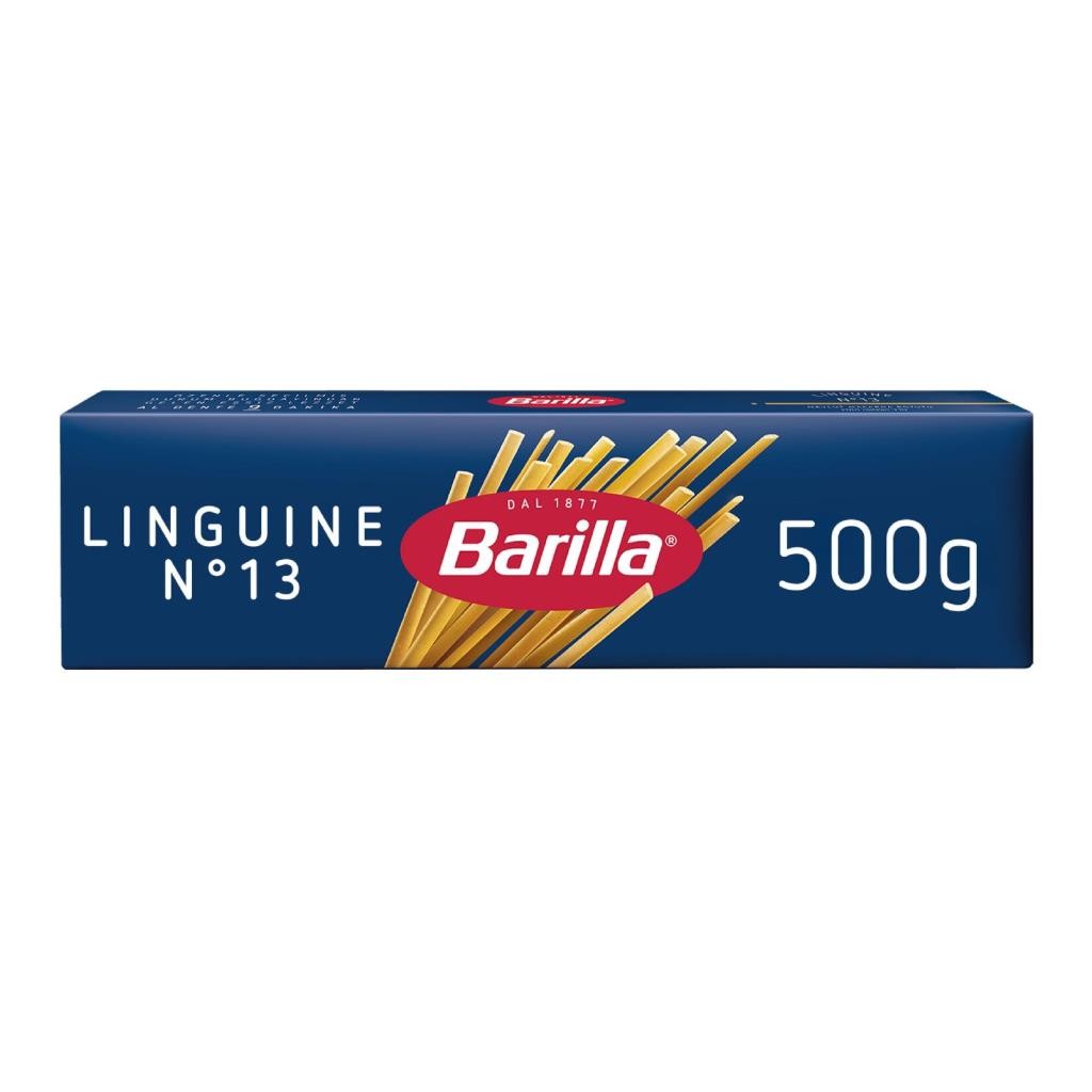 Barilla Linguine (Yassı) Spagetti Makarna No.13 500 G x 16 Adet (Koli)