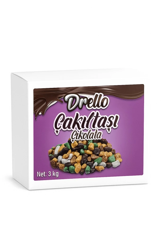 Gelincik Drello Çakıltaşı Çikolata 3 KG 
